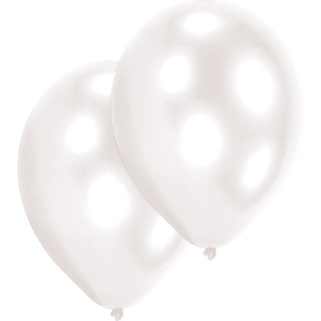 Slika Amscan® 10 lateks balonov  27,5 cm White