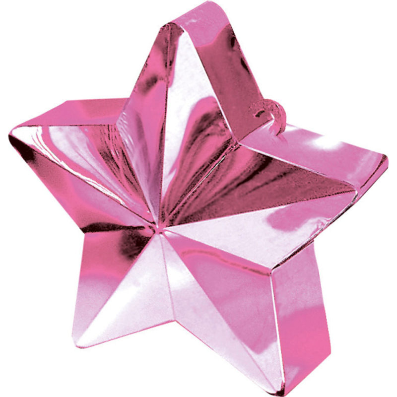 Amscan® Utež za balon Star 150g Pink