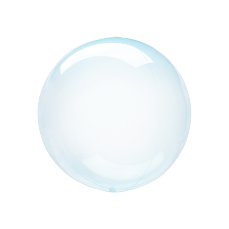 Slika Amscan® Okrogel balon Crystal Clearz™ (30 cm) Petite Blue