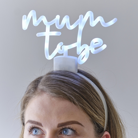 Slika Ginger Ray® Obroč za na glavo Light Up Mum To Be Headband
