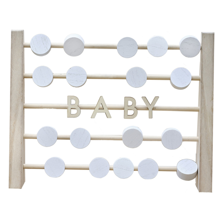 Ginger Ray® Lesen dekorativni abakus Baby