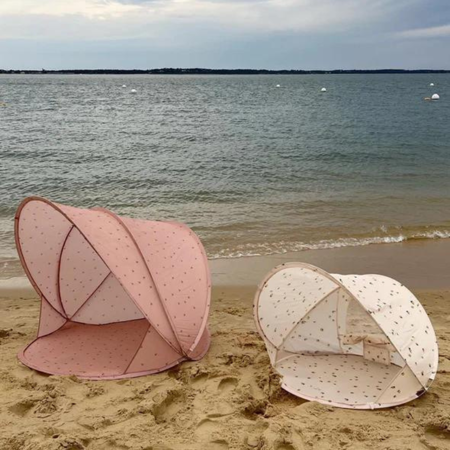 Konges Sløjd® MINI šotor za na plažo z UV 50+ zaščito Lemon
