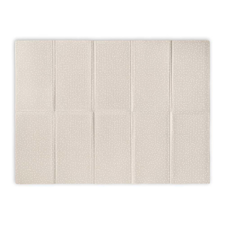 Evibell® Obojestranska igralna podloga 150x190 Dots/City Sand in Milestone odejica Blush