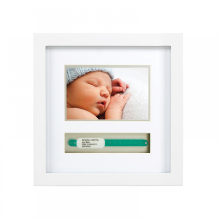 Slika Pearhead® Okvir Slika in porodna ID zapestnica White