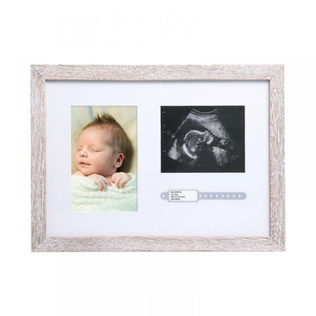 Slika Pearhead® Okvir Slika in porodna ID zapestnica Rustic