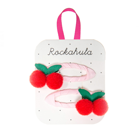 Slika Rockahula® Sponke za lase - Sweet Cherry Pom Pom