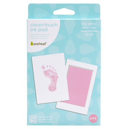 Pearhead® Clean-Touch Odtis s črnilom Pink