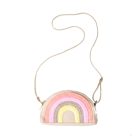 Slika Rockahula® Otroška pletena torbica - Hippy Shake Rainbow