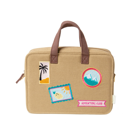 Slika Rockahula® Otroška pletena torbica - Mini Suitcase