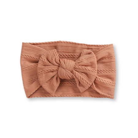 Petite Anna® Širok elastičen trak s pentljo Boho Sand