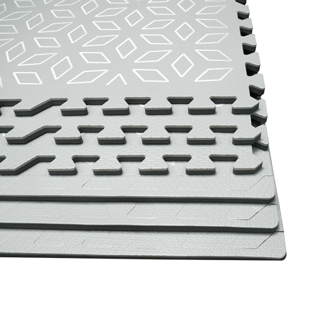 Evibell® Igralna podloga 120x180 Geometric Grey