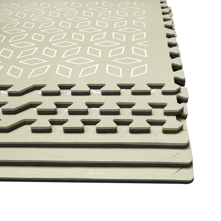 Evibell® Igralna podloga 120x180 Geometric Pistachio