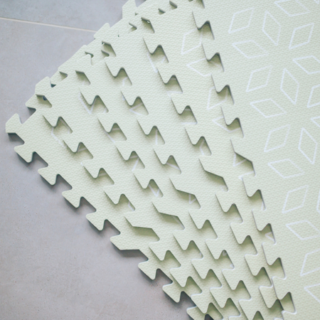 Evibell® Igralna podloga 120x180 Geometric Pistachio