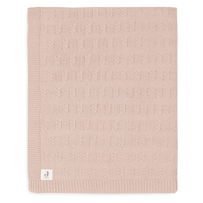 Slika za Jollein® Pletena Dekica Grain Knit Wild Rose 100x150