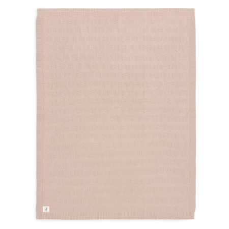 Jollein® Pletena odejica Grain Knit Wild Rose 100x150