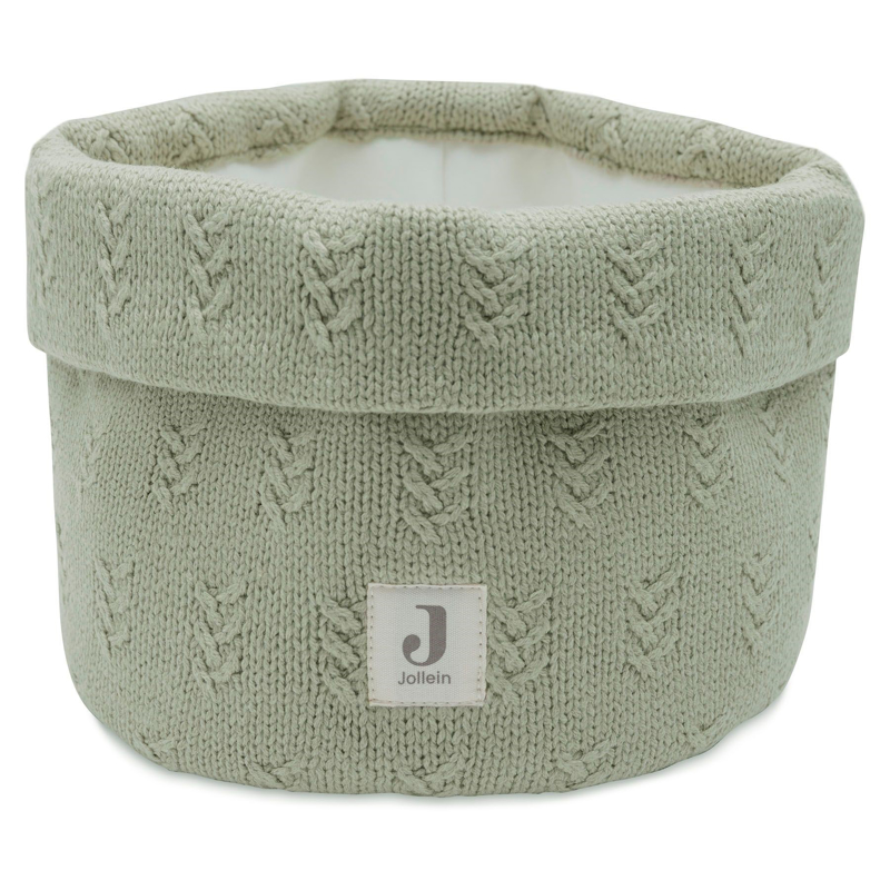 Slika za Jollein® Košara Grain Knit Olive Green
