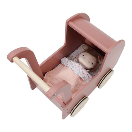 Slika Little Dutch® Lesen voziček s punčko