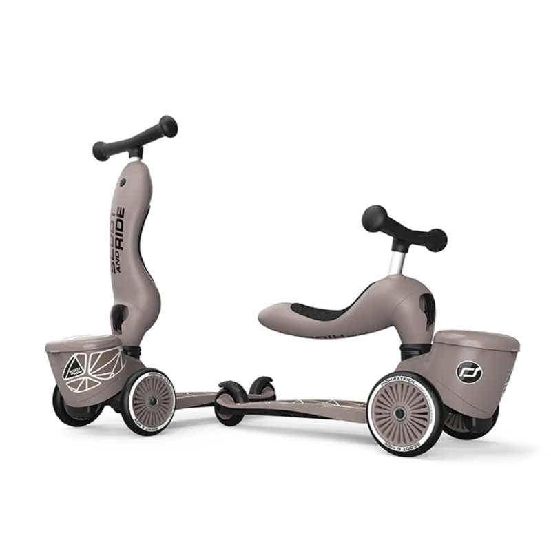 Scoot & Ride® Otroški poganjalec in skiro Highwaykick 1 Lifestyle Brown Lines