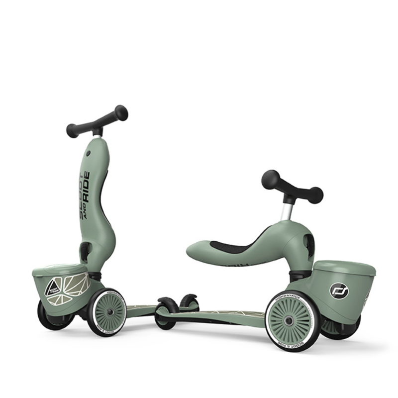 Scoot & Ride® Otroški poganjalec in skiro Highwaykick 1 Lifestyle Green Lines