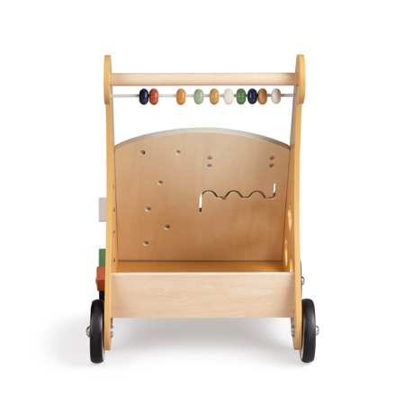 Sebra® Aktivnostni leseni voziček Wildlife