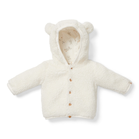 Slika Little Dutch® Teddy jakna baby Bunny Off-White