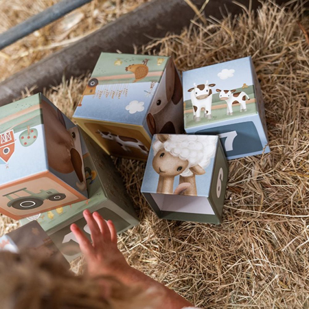 Little Dutch® Piramida iz kock Little Farm