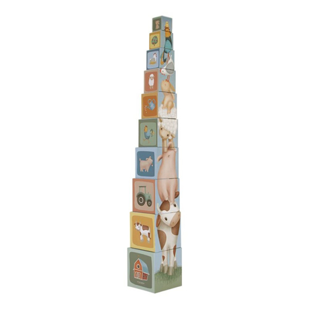 Little Dutch® Piramida iz kock Little Farm