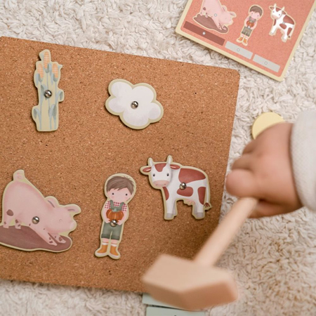 Slika za Little Dutch® Kreativni set Tap Tap Little Farm