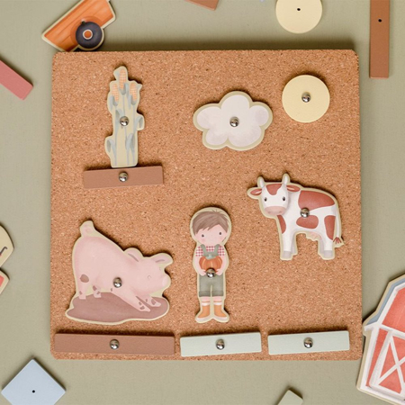 Slika za Little Dutch® Kreativni set Tap Tap Little Farm
