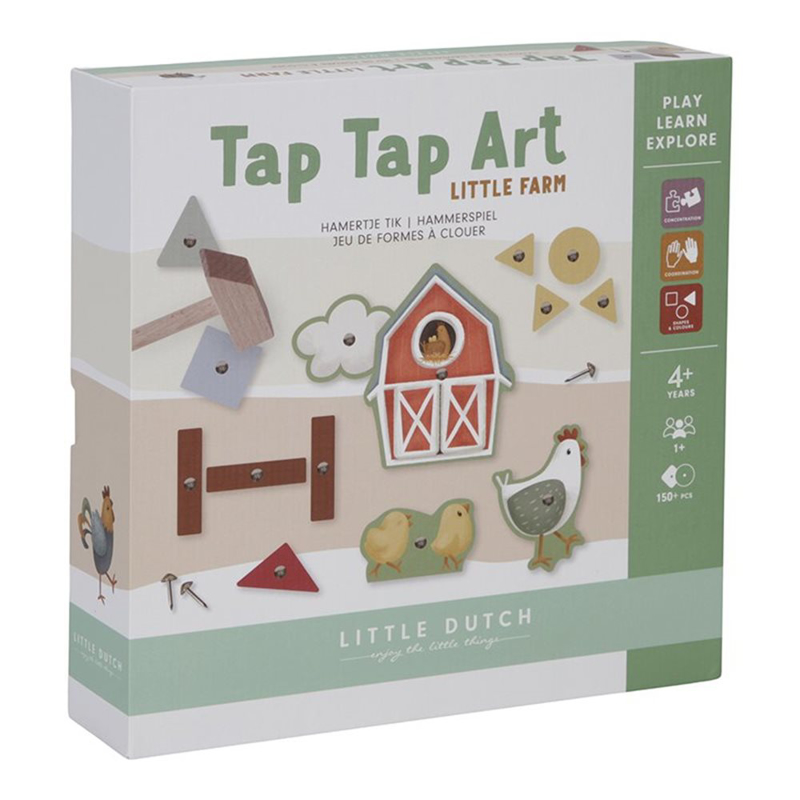 Slika za Little Dutch® Kreativni set Tap Tap Little Farm