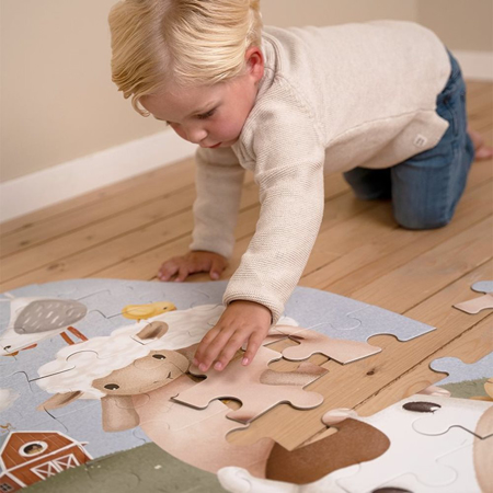 Picture of Little Dutch® Floor Puzzle Little Farm XL