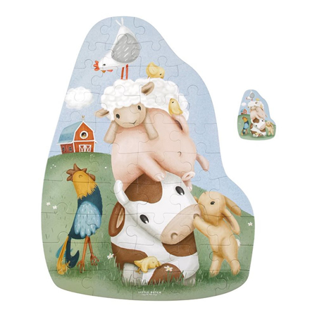 Little Dutch® Sestavljanka Little Farm XL