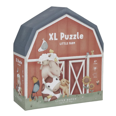 Little Dutch® Sestavljanka Little Farm XL