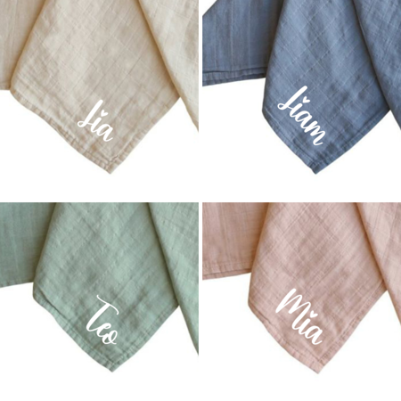 Picture of Mushie® Lovey Blanket Star Fog
