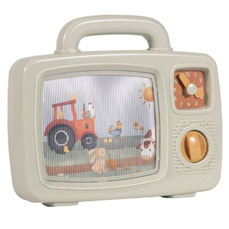 Slika Little Dutch® Glasbeni televizor Farm Musical TV