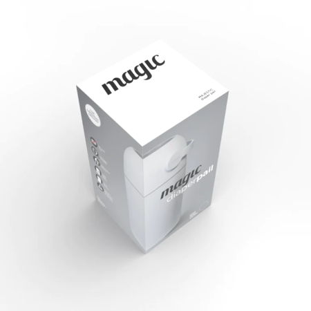 Slika za Magic® Koš za pelene Majestic - White 