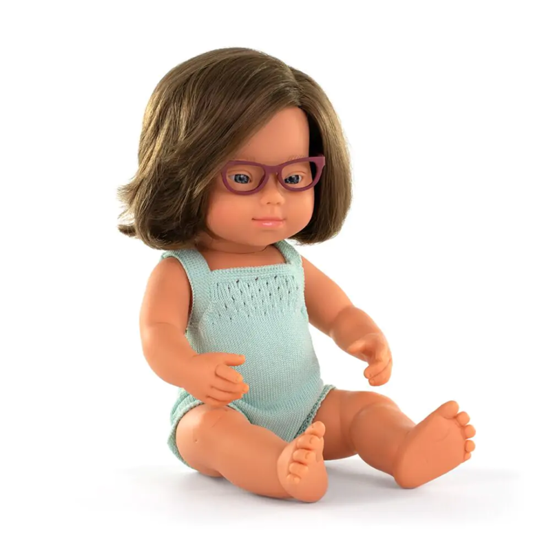 Slika za  Miniland® Lutka Martina Caucasian Girl with Down Syndrome 38cm 