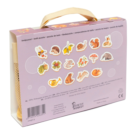 Slika za Petit Monkey® Puzzle za kupku Bear and Friends