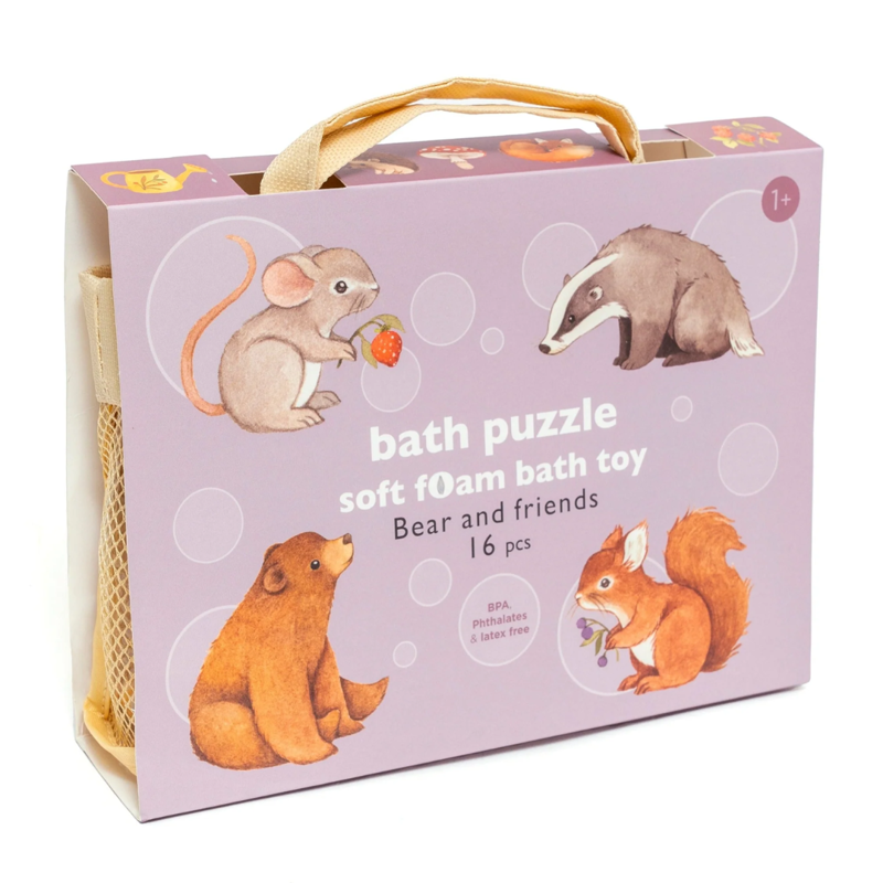Slika za Petit Monkey® Puzzle za kupku Bear and Friends