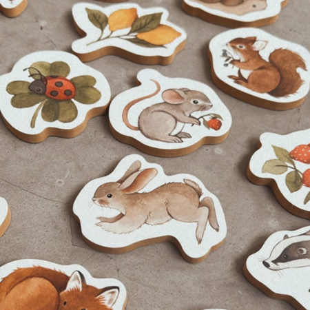 Petit Monkey® Puzzle in schiuma per il bagno Bear and Friends