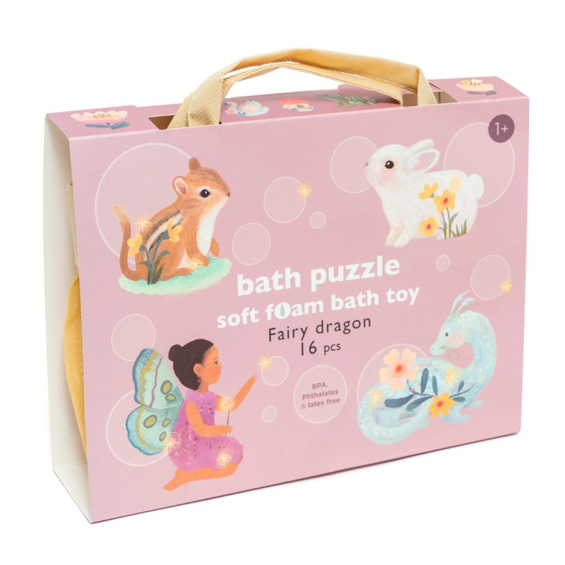 Petit Monkey® Penaste puzzle za kopel Fairy