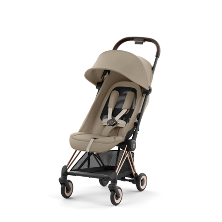 Cybex Platinum® Otroški voziček Coya™ Cozy Beige (Rosegold Frame)