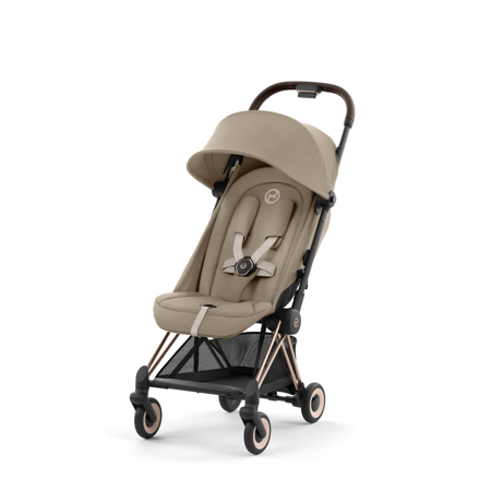 Slika Cybex Platinum® Otroški voziček Coya™ Cozy Beige (Rosegold Frame)