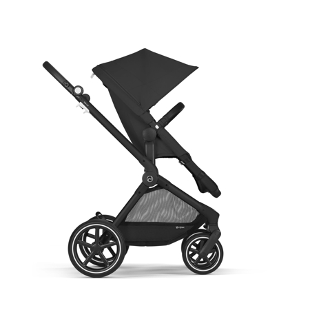 Cybex® Otroški voziček 2v1 Eos™ Lux Moon Black (Black Frame)