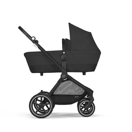 Cybex® Otroški voziček 2v1 Eos™ Lux Moon Black (Black Frame)