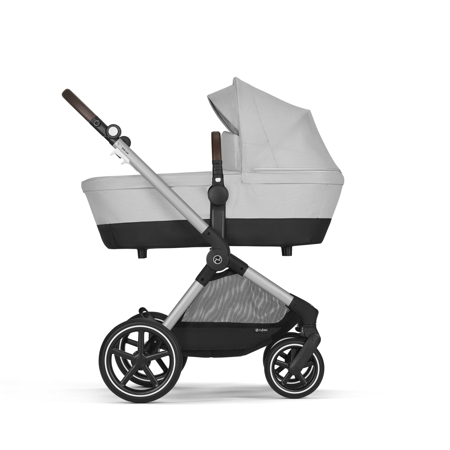Cybex® Otroški voziček 2v1 Eos™ Lux Lava Grey (Silver Frame)