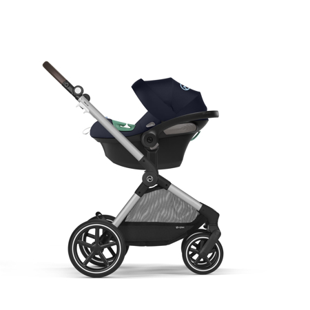 Slika za Cybex® Dječja kolica 2u1 Eos™  Lux Ocean Blue (Silver Frame)