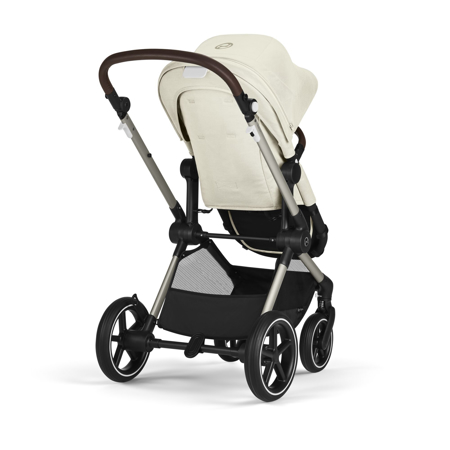 Cybex® Otroški voziček 2v1 Eos™ Lux Seashell Beige (Taupe Frame)