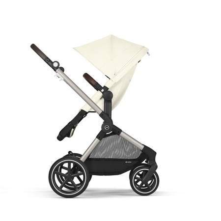 Cybex® Otroški voziček 2v1 Eos™ Lux Seashell Beige (Taupe Frame)