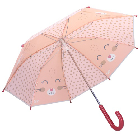 Prêt® Otroški dežnik Don't Worry About Rain Pink